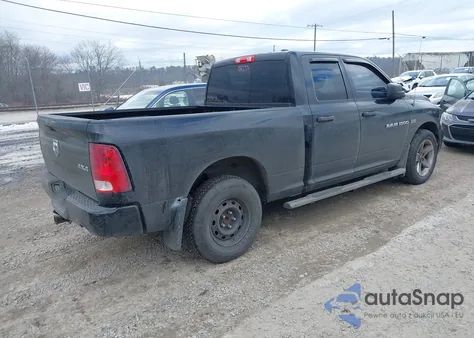 2012 Ram 1500 St из США, поврежденный, VIN 1C6RD7FT9CS134480